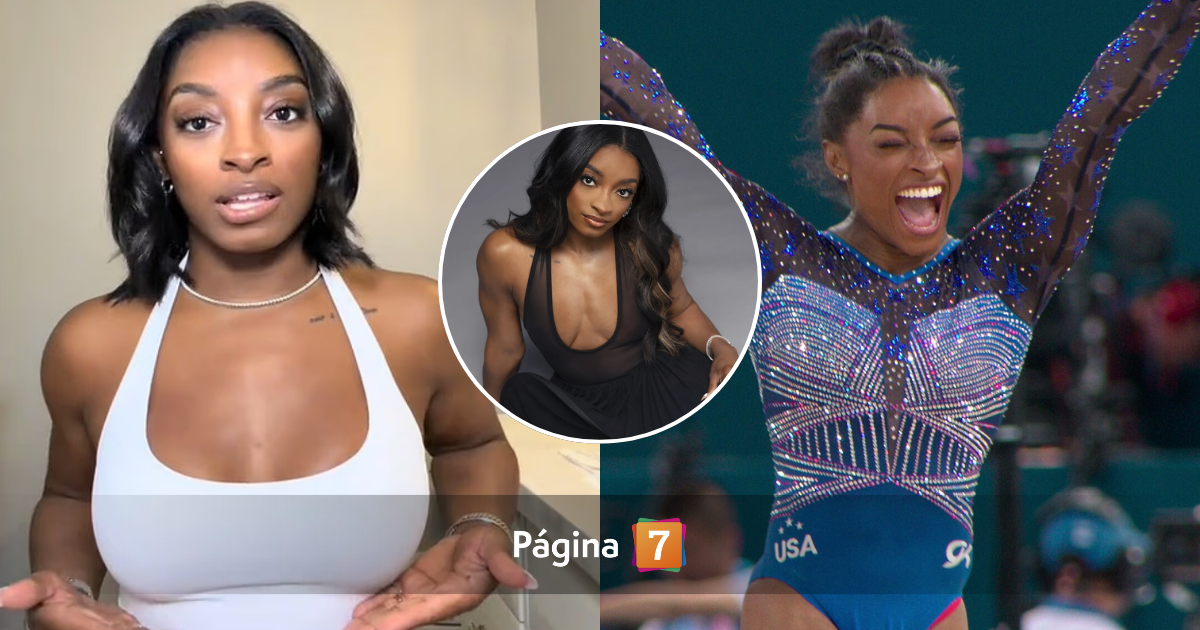 Simone Biles tuvo gran complicación tras cirugía de aumento de busto: "Las tenía casi en el cuello"