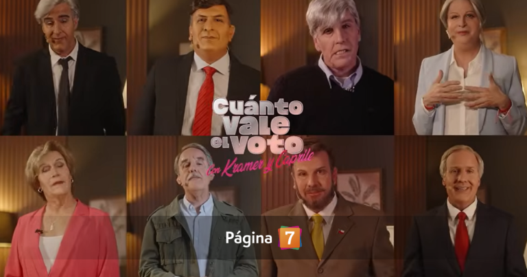 Kramer llamó a votar con cómica imitación de candidatos: 