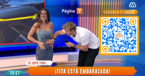 Tita Ureta bromeó con complicaciones en sus primeros meses de embarazo: 