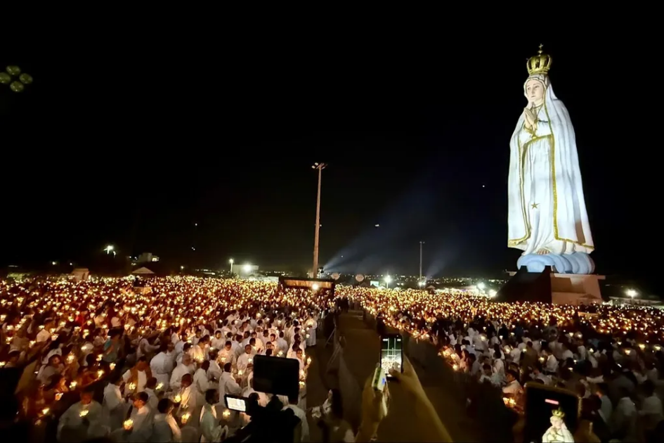 Inauguran colosal estatua de Virgen de 54 metros de alto en Brasil: superó al Cristo Redentor