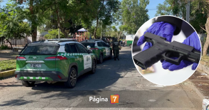 Carabinero es baleado en pleno operativo en Recoleta: atacante intentó huir