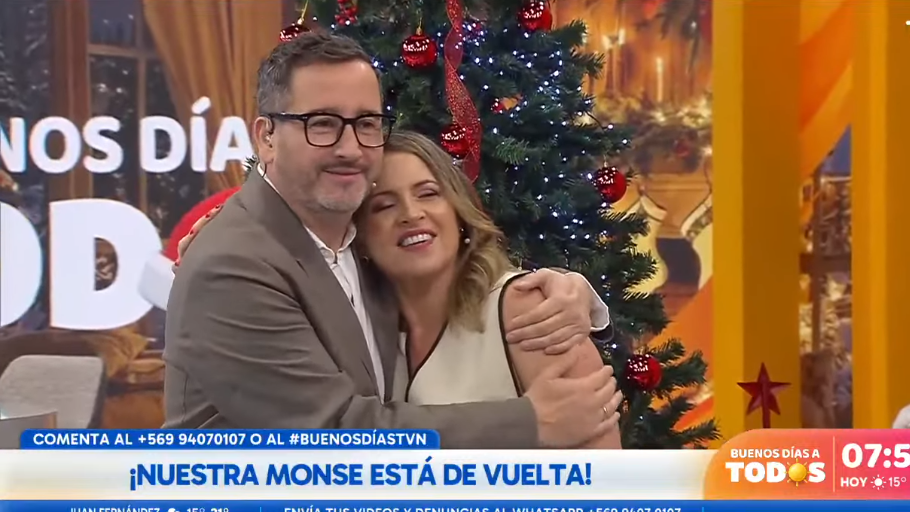 "Vuelve la fiera": así fue el esperado regreso de Monserrat Álvarez a TVN tras crisis de salud