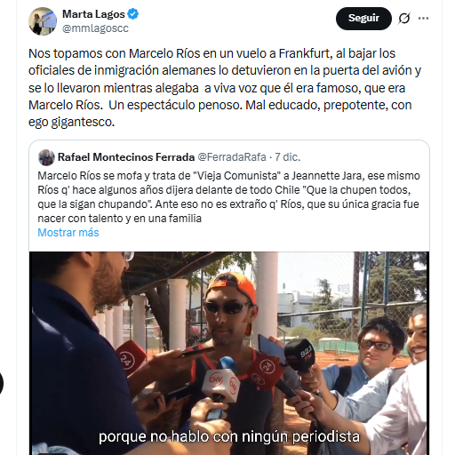 "Mal educado, prepotente, con ego gigantesco": destapan nuevo polémico episodio del 'Chino' Ríos