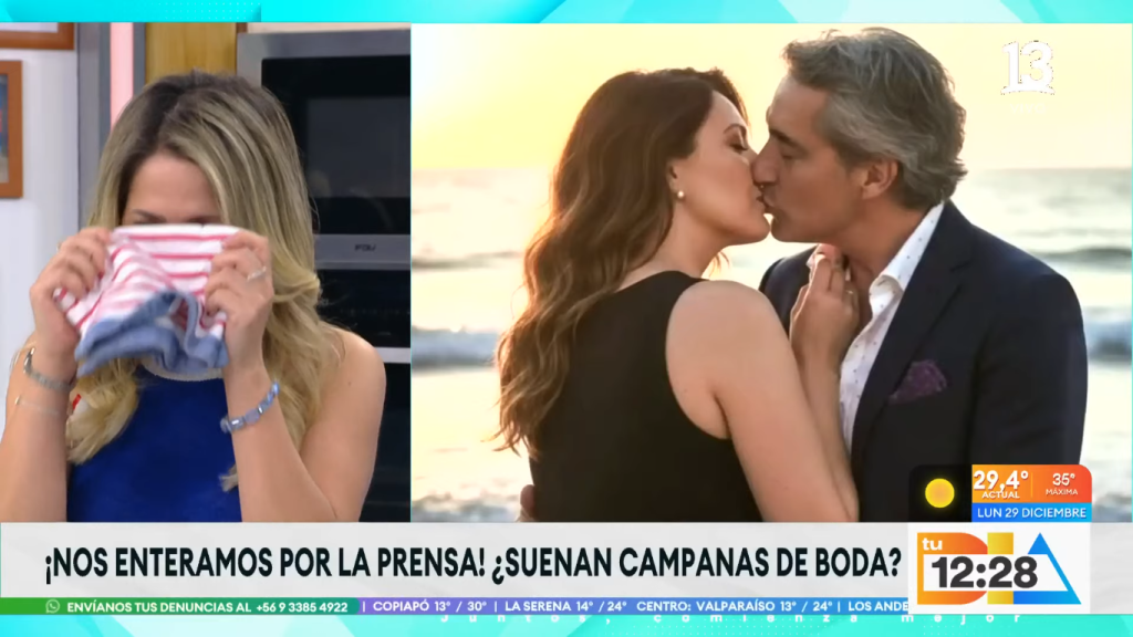 José Luis Repenning y Priscilla Vargas broma matrimonio