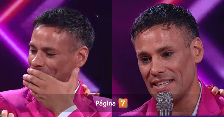 Claudio Valdivia se quebró al recibir tierno  saludo de su hijo: 