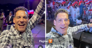 La llamativa aparición de Cristián de la Fuente en celebración de triunfo de Kast