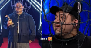 Danilo 21 apareció en PP con el look de los Copihue de Oro marcado por su denuncia de discriminación