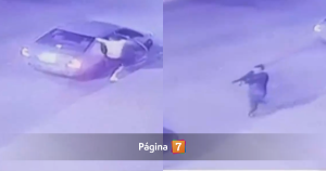 "Entre 10 y 15 disparos": graban momento del brutal doble homicidio que sacude barrio Meiggs