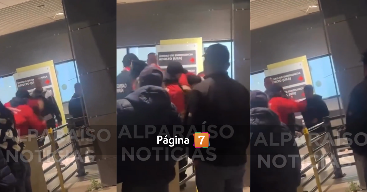 Hospital Gustavo Fricke difunden video de brutal golpiza de guardias a sujeto en situación de calle