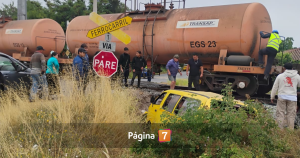 Reportan grave accidente entre tren de carga y furgón en Buin hay cinco personas lesionadas
