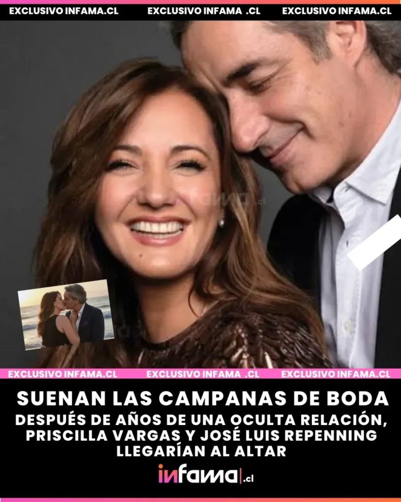 José Luis Repenning y Priscilla Vargas broma matrimonio