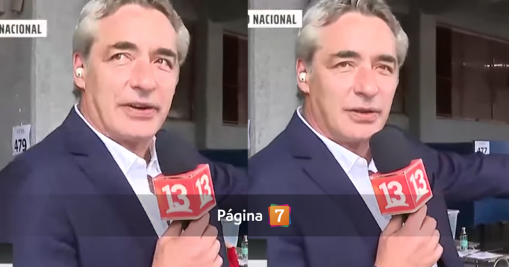 Votante piropeó a José Luis Repenning en el Estadio Nacional Usted es mino