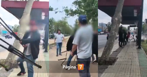 Equipo de Canal 13 afectado tras agresión en pleno centro de Santiago: hasta les robaron un celular