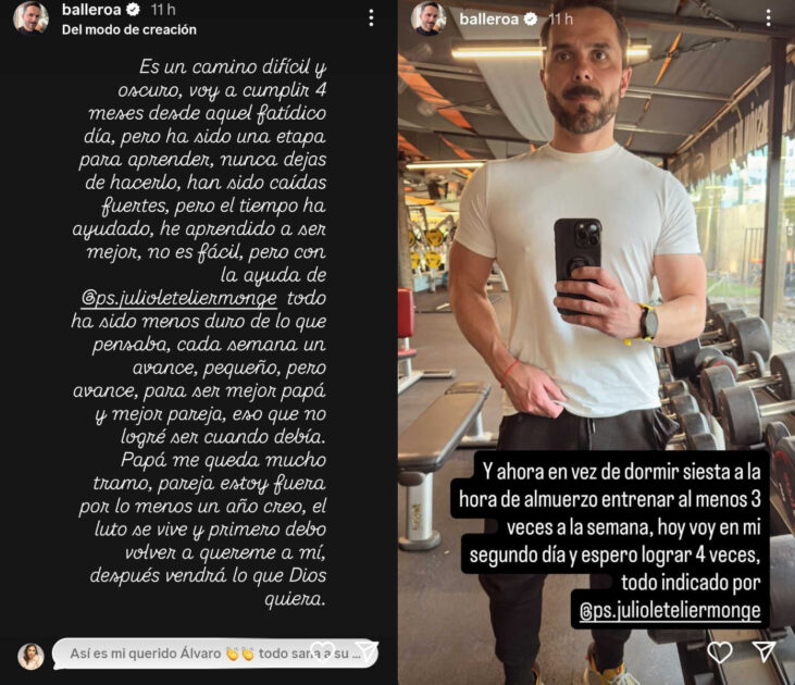 “Es un camino difícil y oscuro”: Álvaro Ballero confesó cómo vive su duelo amoroso y reveló nuevo vicio