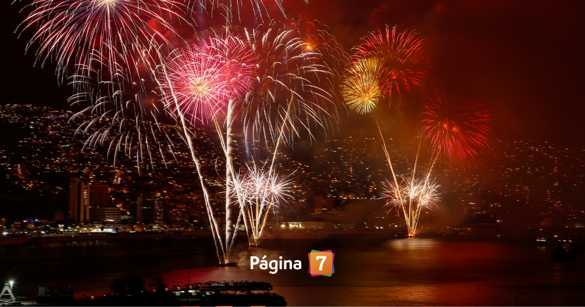 Año nuevo en el mar