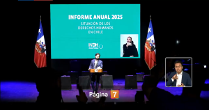 Presidente Gabriel Boric fue increpado en actividad del INDH: 