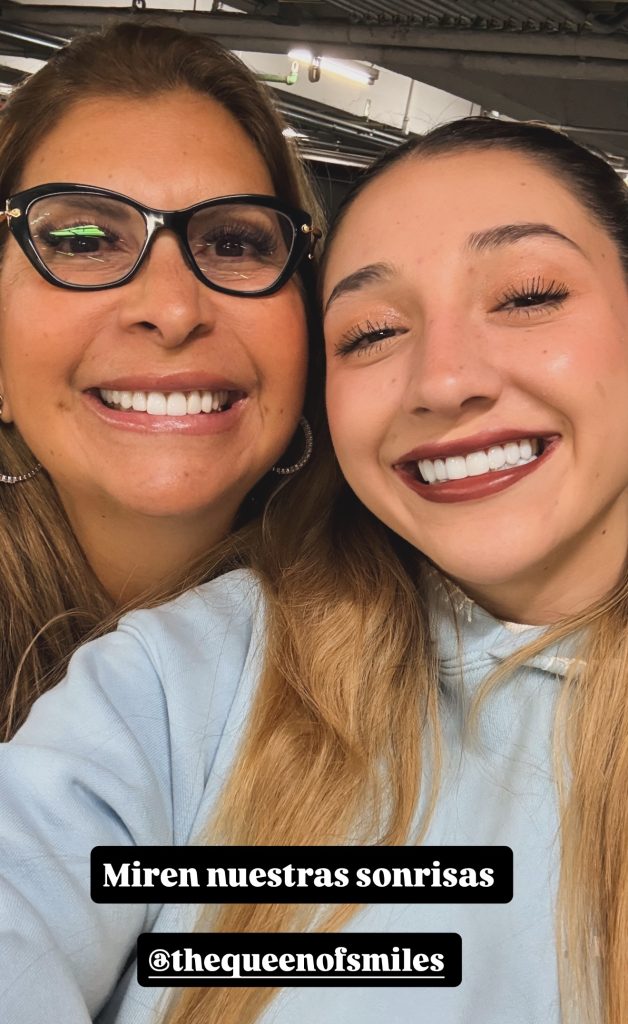 Carlita Inostroza mostró antes y después de procedimiento estético que le regaló su suegra