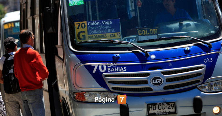 Chofer de micro dio positivo a examen de droga en Concepción: quedó detenido