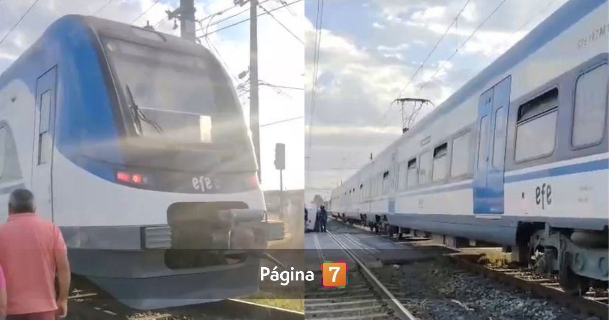 Reportan grave choque de Biotren con vehículo en San Pedro de la Paz: esto es lo que se sabe