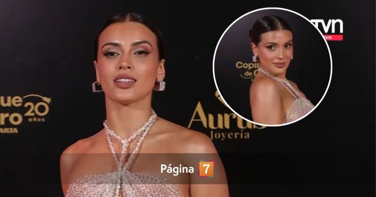 Cony Capelli deslumbró en alfombra roja con transparencias de alto impacto