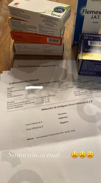 Diana Bolocco con influenza ausente de Fiebre de Baile