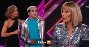Captan indignada reacción de Raquel Argandoña ante inclusión de Diego Pánico en Fiebre de Baile
