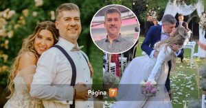 Eduardo Sáez se casó con pareja 18 años menor que conoció por Instagram: compartió fotos de la boda