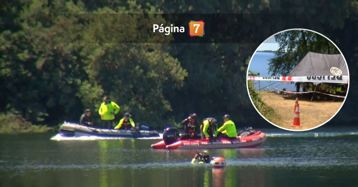 Sigue intensa búsqueda en embalse Coihueco: hombre y niño desaparecidos tras caer de moto de agua