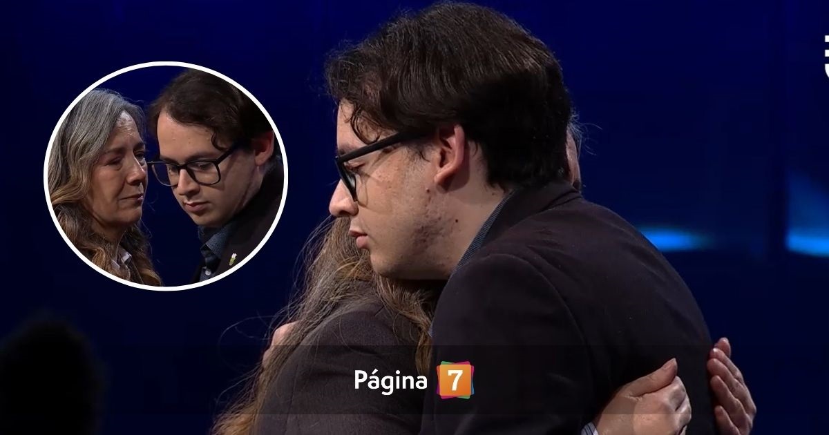 El emotivo reencuentro de hijo oculto de Mauricio Israel y su madre en Primer Plano tras 5 años sin verse