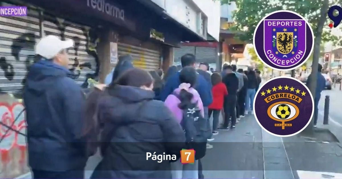 Final entre Deportes Concepción y Cobreloa: locura entre fanáticos 'lilas' por entradas