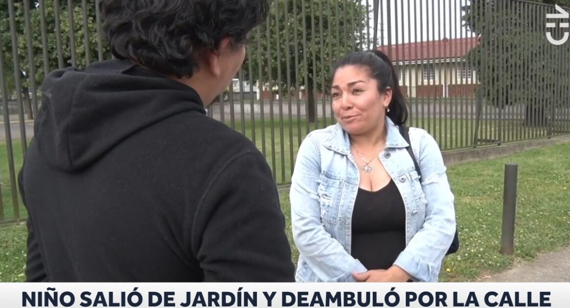 Habló la madre del niño de tres años que salió de jardín Junji y deambuló descalzo en calles de Valdivia
