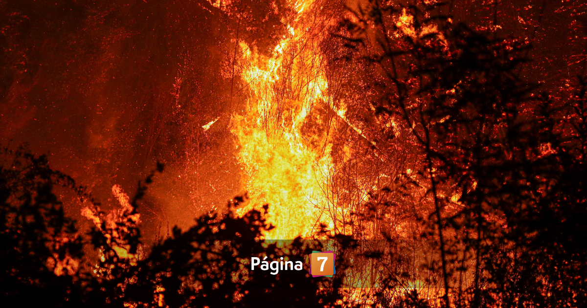 Incendio en Valparaíso