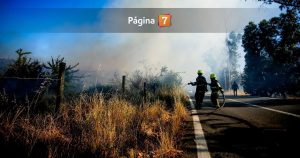 Senapred emitió alerta SAE para evacuar 4 sectores de Pudahuel por incendios forestales