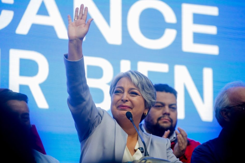 Jeannette Jara da discurso tras derrota ante Kast