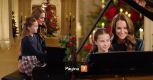 Kate Middlenton y la princesa Charlotte