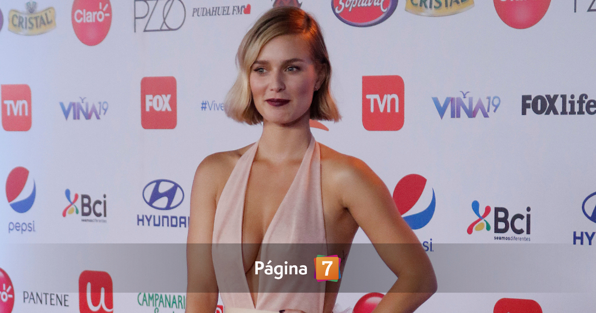 Kika Silva reversionó polémico vestido que usó en la Gala de Viña 2019: "Lo intentamos varias veces"