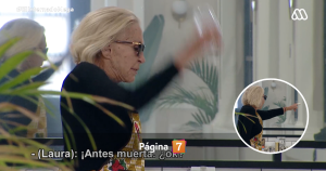 Laura Bozzo explotó en 'El internado': lanzó agua a sus compañeros y reventó un vaso de vidrio
