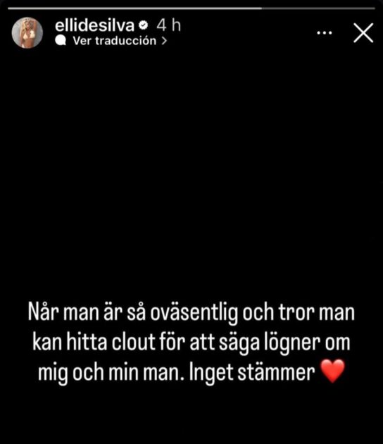 El mensaje de pareja de Dante Lindhe que estaría dirigido a Steffi Méndez