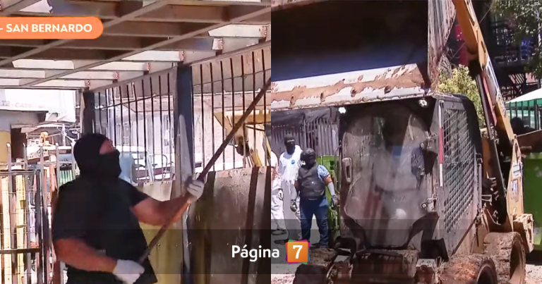 Destruyen narcobúnker del 'Guatón Beltrán', imputado por la muerte de Krishna Aguilera