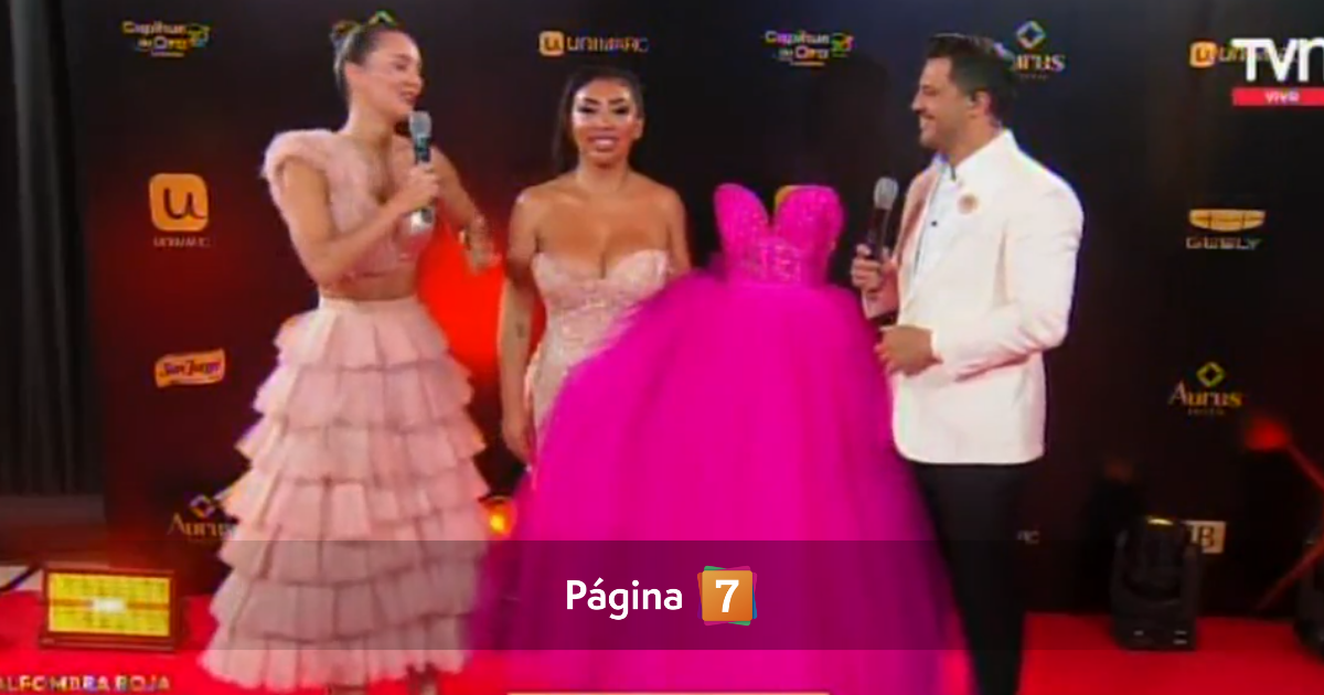 Naya Fácil entregó potente mensaje con look rupturista en alfombra roja: "Lo que soy"