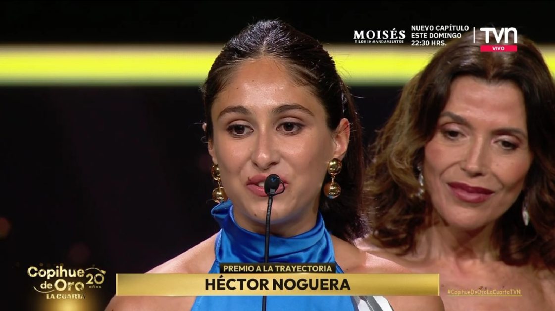 Nieta de Tito Noguera en homenaje a Copihue de oro