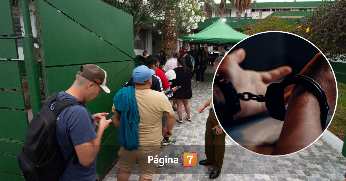 Persona queda detenido por excusarse