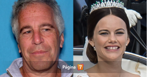 El oculto nexo entre Jeffrey Epstein y la princesa de Suecia cuando era modelo en revista de adultos