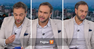 Rodrigo Sepúlveda leyó al aire grave denuncia de madre de reo de Santiago 1: "Tuve que pagar"