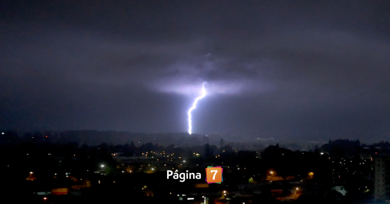 Emiten aviso meteorológico por probables tormentas eléctricas en cuatro regiones del país