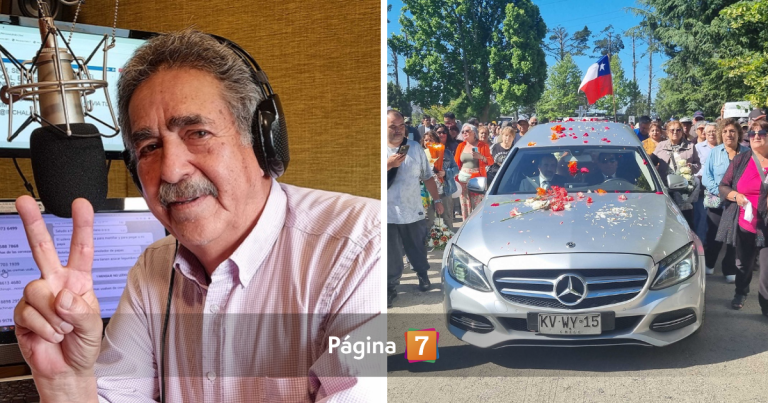 El último adiós a 'Cachirupi': querido locutor de Concepción tuvo una multitudinaria despedida