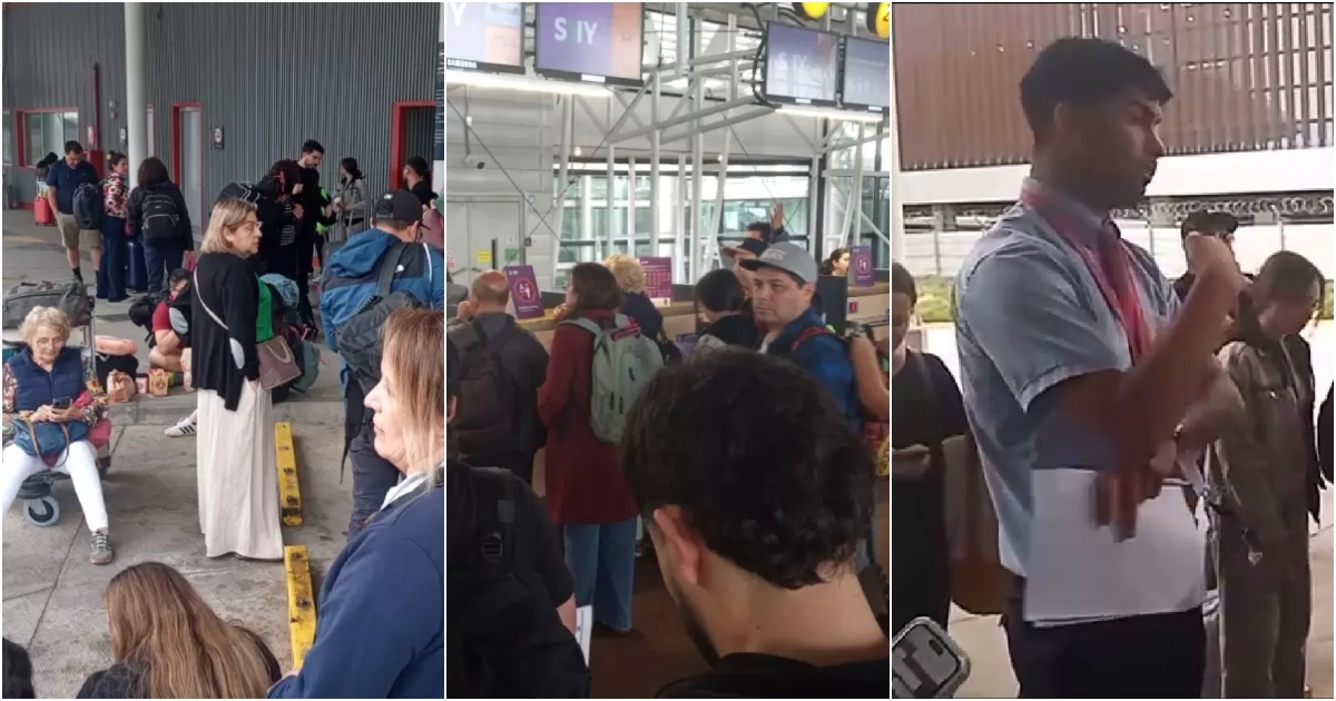Pasajeros de Sky quedaron varados en Santiago tras vuelo desde Brasil: ofrecimiento causó molestia