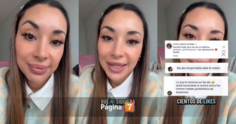 Arenita alzó la voz ante ola de mensajes de odio que la acusan de 