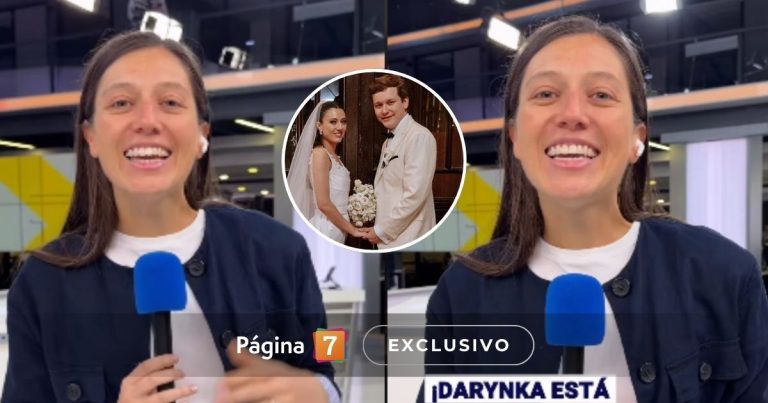 Darynka Marcic retoma sus labores en Mega tras un mes fuera por su luna de miel: 