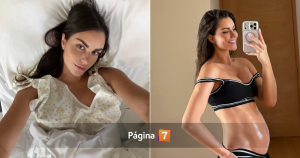 “Vamos, mi niña”: Emilia Dides emociona con registro en plena recta final del embarazo